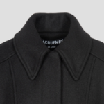 JACQUEMUS Le Manteau Bari - Black