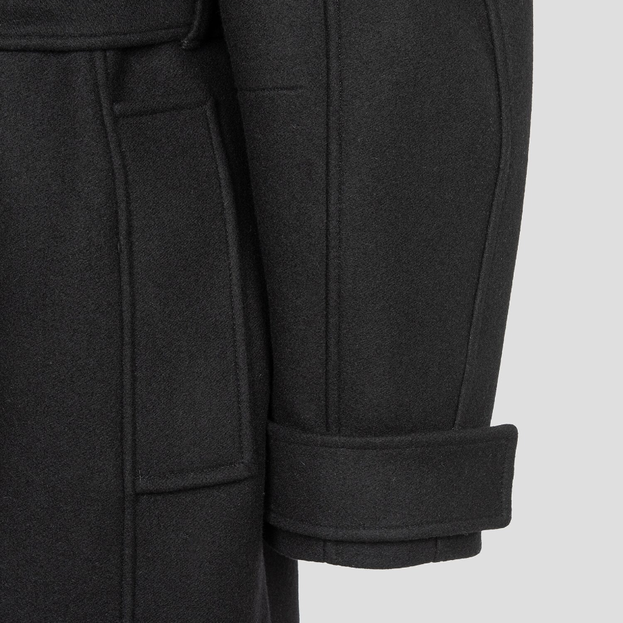 JACQUEMUS Le Manteau Bari - Black