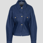 JACQUEMUS La Veste De-Nimes - Navy/Navy Stripe