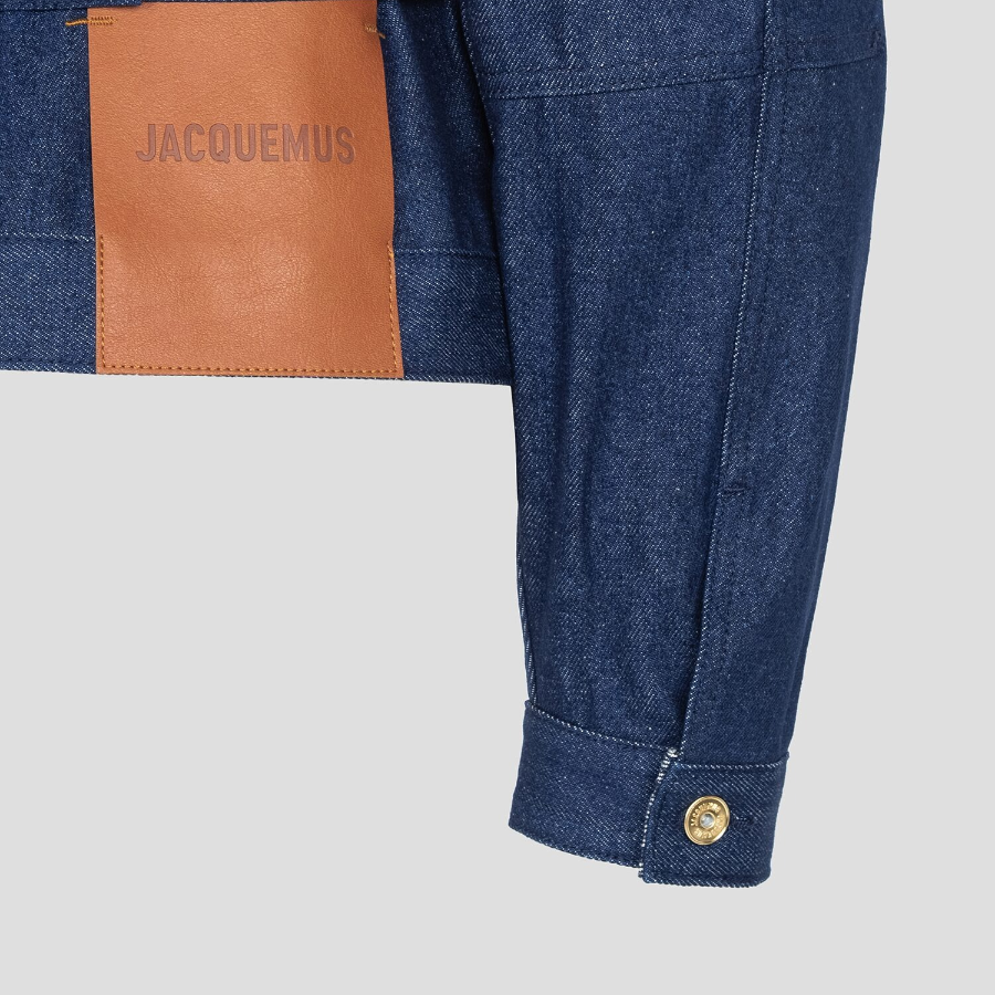 JACQUEMUS La Veste De-Nimes - Navy/Navy Stripe