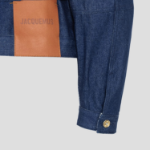 JACQUEMUS La Veste De-Nimes - Navy/Navy Stripe