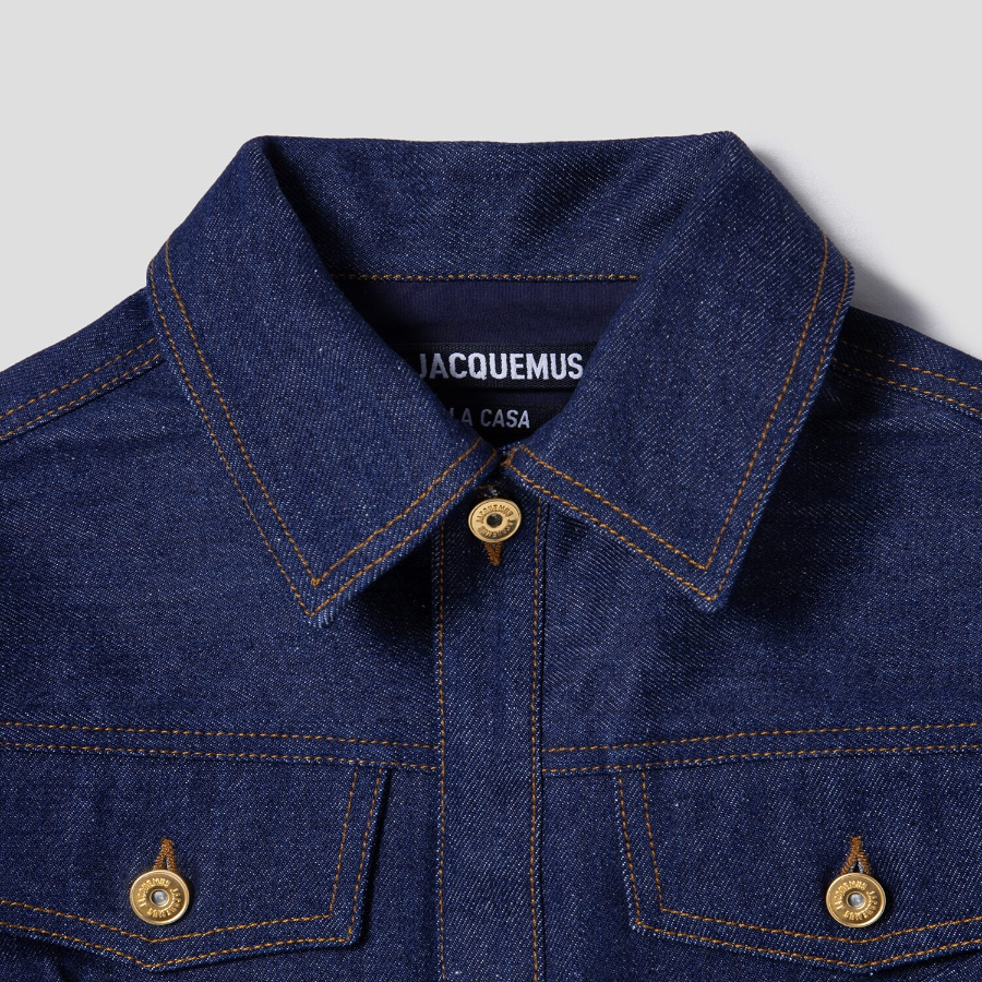 JACQUEMUS Le Haut De-Nimes - Navy/Tabac