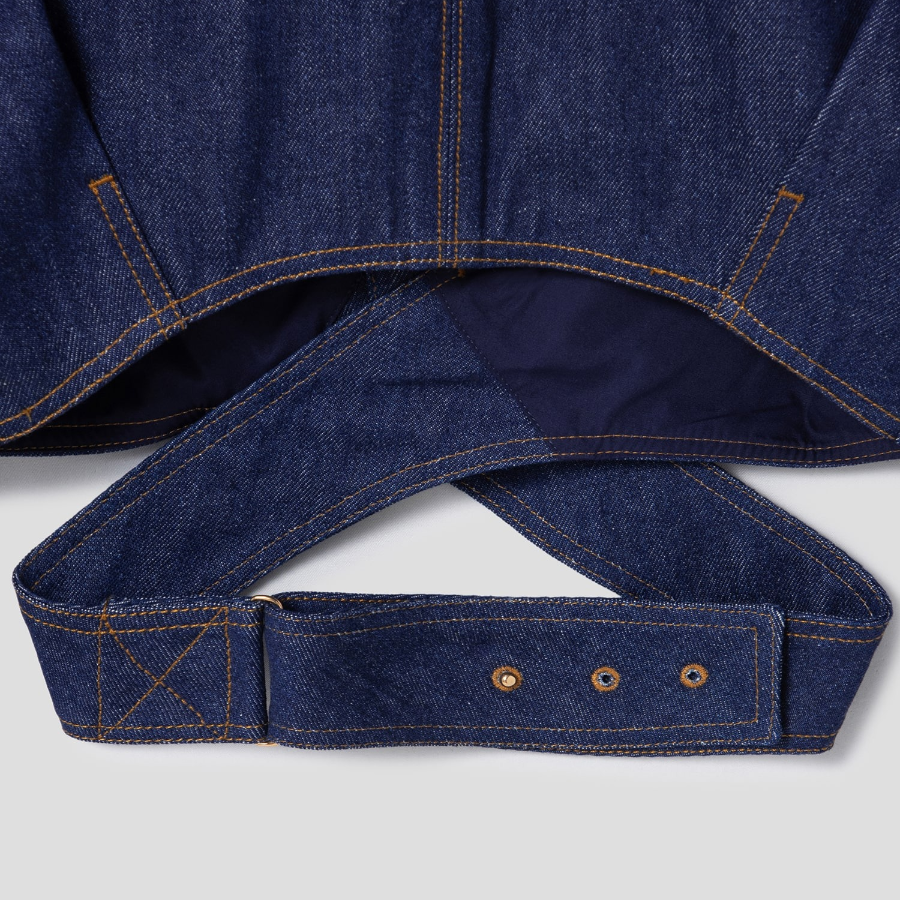 JACQUEMUS Le Haut De-Nimes - Navy/Tabac