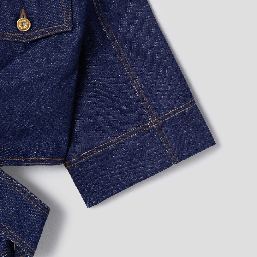 JACQUEMUS Le Haut De-Nimes - Navy/Tabac