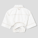 JACQUEMUS Le Haut De-Nîmes - Off-White/Tabac