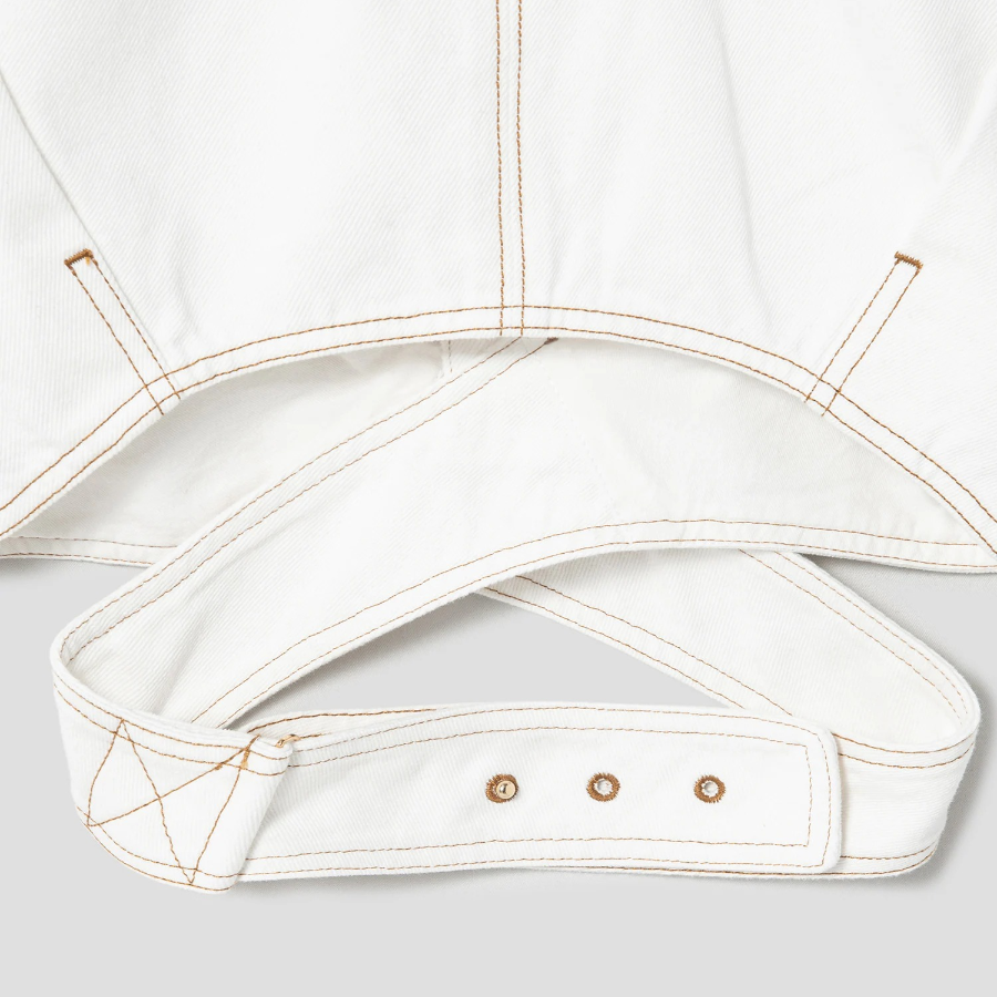 JACQUEMUS Le Haut De-Nîmes - Off-White/Tabac