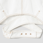 JACQUEMUS Le Haut De-Nîmes - Off-White/Tabac