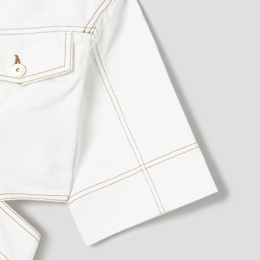 JACQUEMUS Le Haut De-Nîmes - Off-White/Tabac