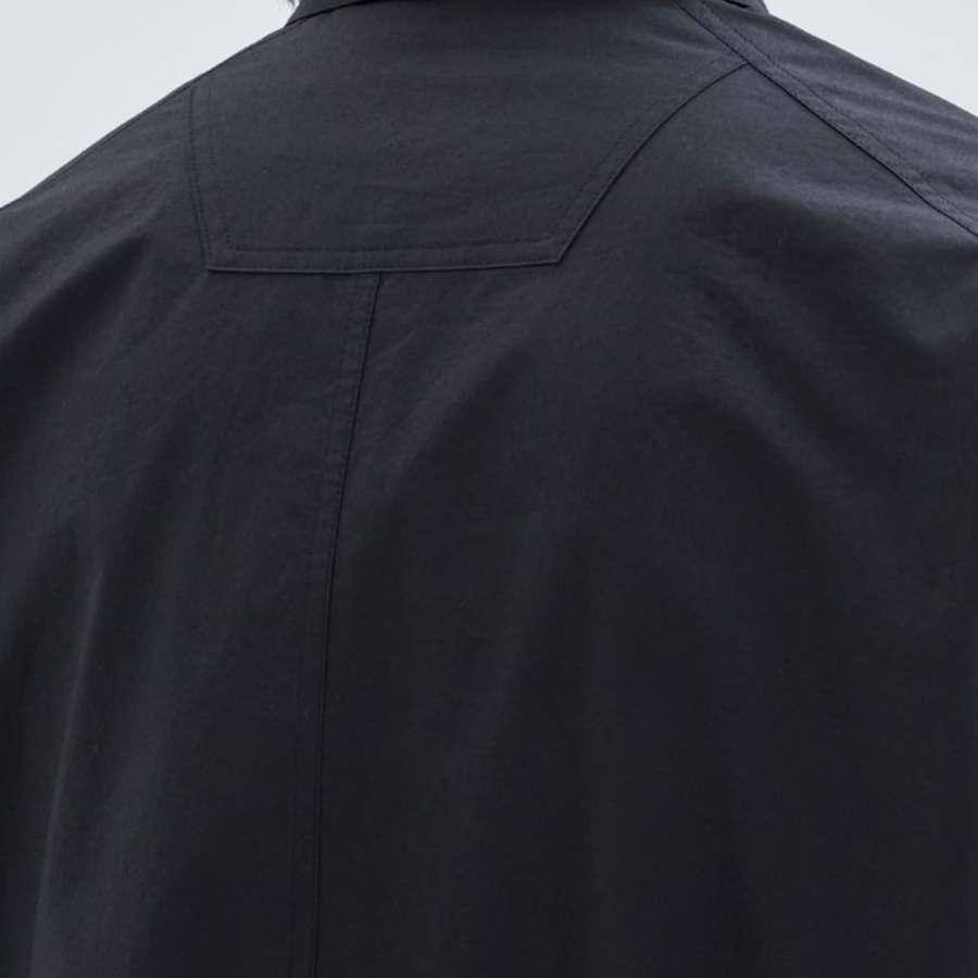 JUUN.J (Унисекс) ARCHIVE Lettering Semi-Overfit Shirt – Black