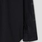 JUUN.J (Унисекс) ARCHIVE Lettering Semi-Overfit Shirt – Black