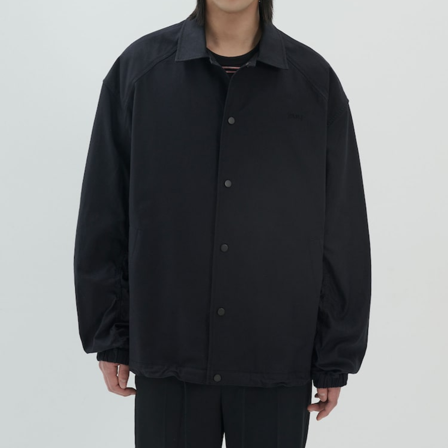 JUUN.J (Унисекс) [CORE] Oxford Semi-Overfit Coach Blouson – Black