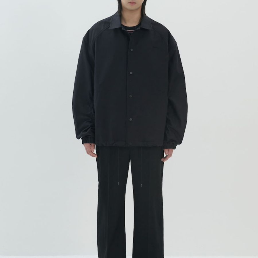 JUUN.J (Унисекс) [CORE] Oxford Semi-Overfit Coach Blouson – Black