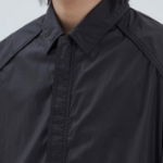 JUUN.J [CORE] City Cotton Zip-Up Shirt Jumper – Black