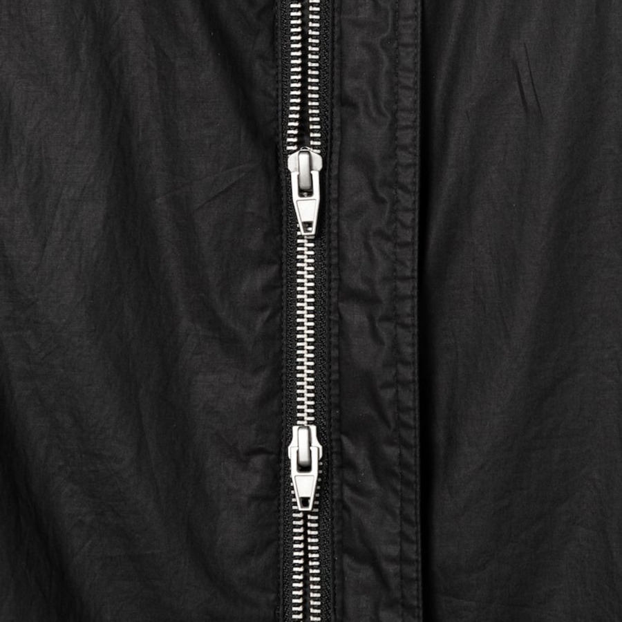 JUUN.J [CORE] City Cotton Zip-Up Shirt Jumper – Black