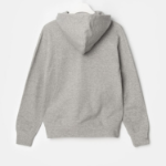 PLAY COMME des GARÇONS (Унисекс) Double Black Heart Wappen Sweatshirt – Grey