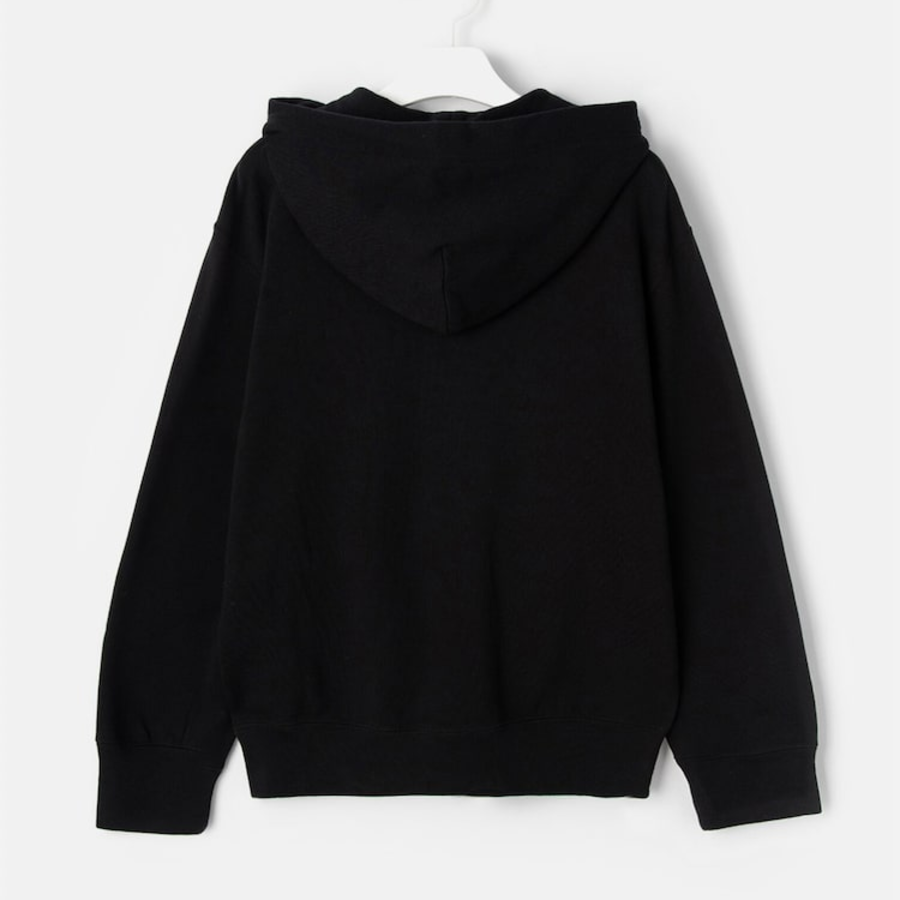 PLAY COMME des GARÇONS (Унисекс) Double Red Heart Wappen Hoodie – Black