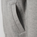 PLAY COMME des GARÇONS (Унисекс) Multi Heart Print Cotton Zip-Up Hoodie – Grey