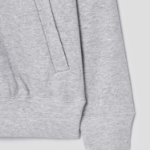 PLAY COMME des GARÇONS (Унисекс) Red Heart Wappen Zip-up Hoodie – Grey