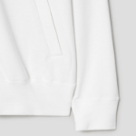 PLAY COMME des GARÇONS (Унисекс) Red Heart Wappen Zip-up Hoodie – White