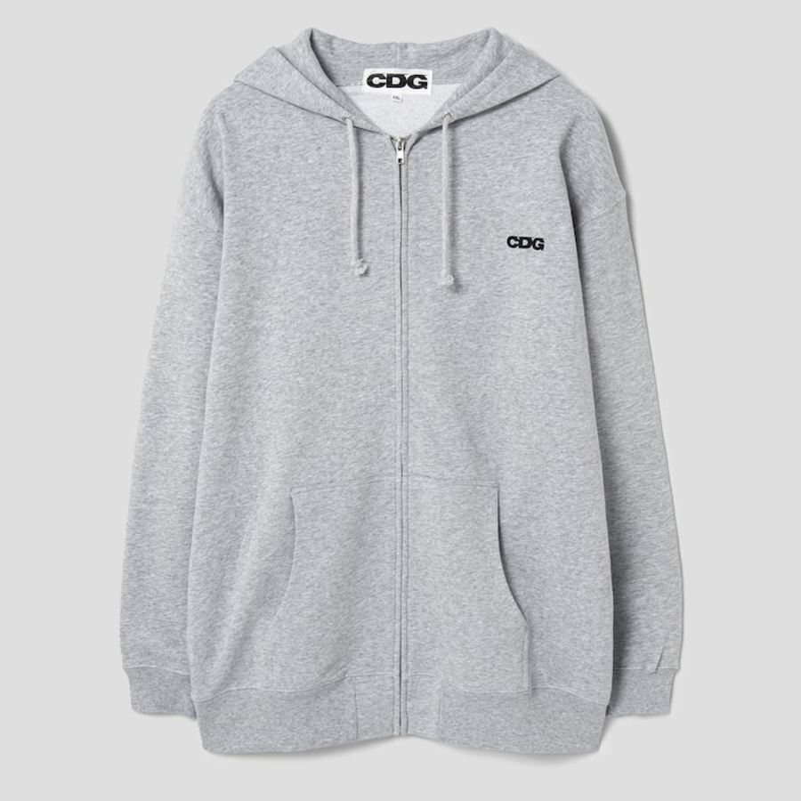 CDGCDGCDG (Унисекс) CDGCDGCDG Hood Zip-Up – Grey