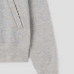 PLAY COMME DES GARÇONS (Women) Red Heart Wappen Hoodie – Grey —