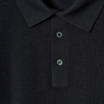 COS Slim Knitted Silk Polo Shirt