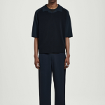 COS Colour-Block Double-Face Polo Shirt