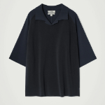 COS Colour-Block Double-Face Polo Shirt