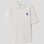 ADER ERROR Sig Trs Tag Polo T-Shirt 01 – Oatmeal