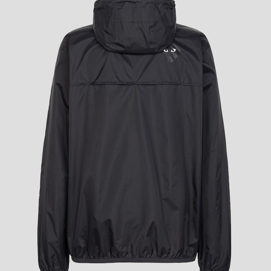 PLAY COMME DES GARÇONS (Unisex) K-Way Claude Packable Jacket – Black