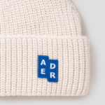 ADER ERROR Sig Trs Tag Beanie 01 – Off White