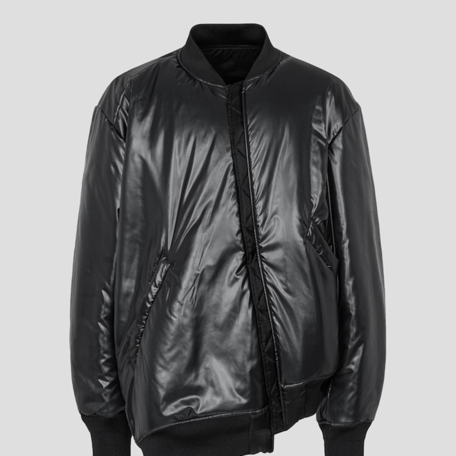 COMME DES GARÇONS BLACK (Unisex) Outside Cupra Taffeta Inside Polyes – Black