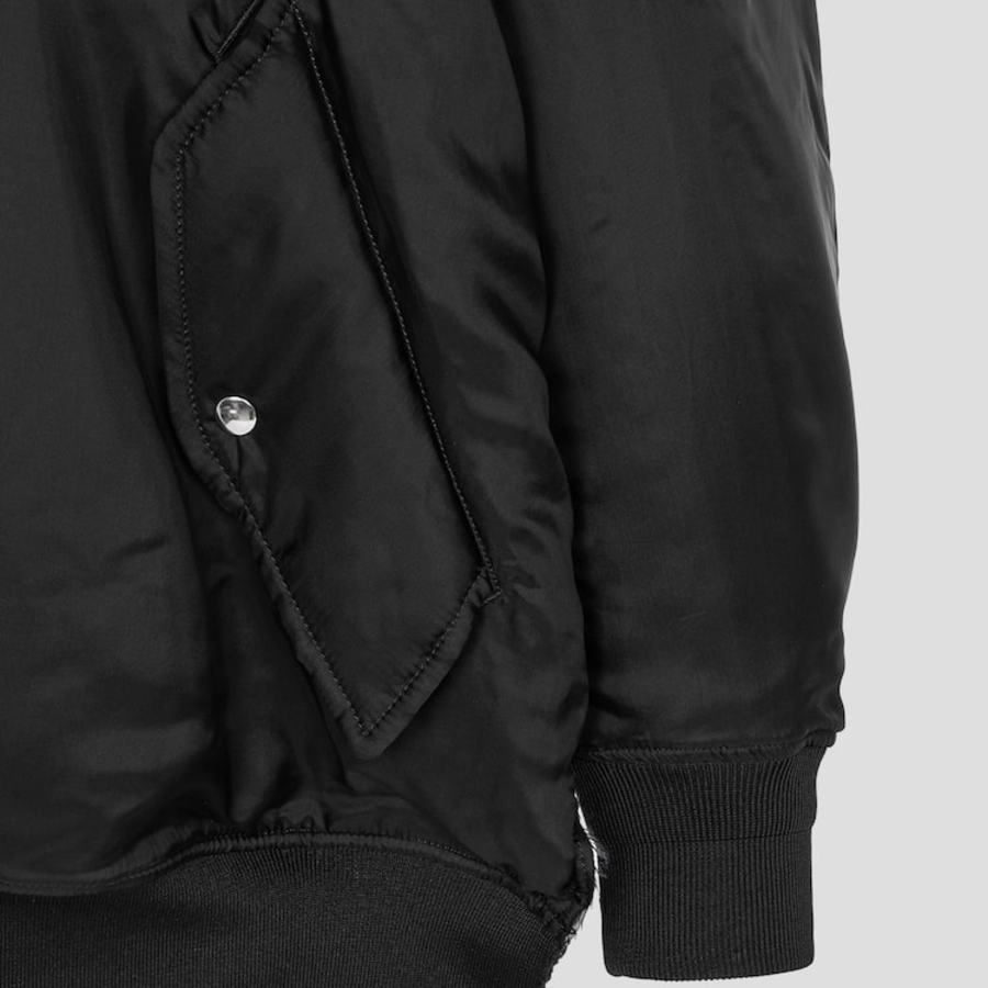 COMME DES GARÇONS BLACK (Unisex) Outside Cupra Taffeta Inside Polyes – Black