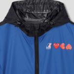 PLAY COMME DES GARÇONS K-Way Claude Full Zip Packable Jacket – Blue