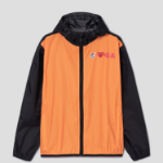 PLAY COMME DES GARÇONS K-Way Claude Full Zip Packable Jacket – Orange