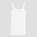 Theory Women Apex Cotton Bram Tank Top - White