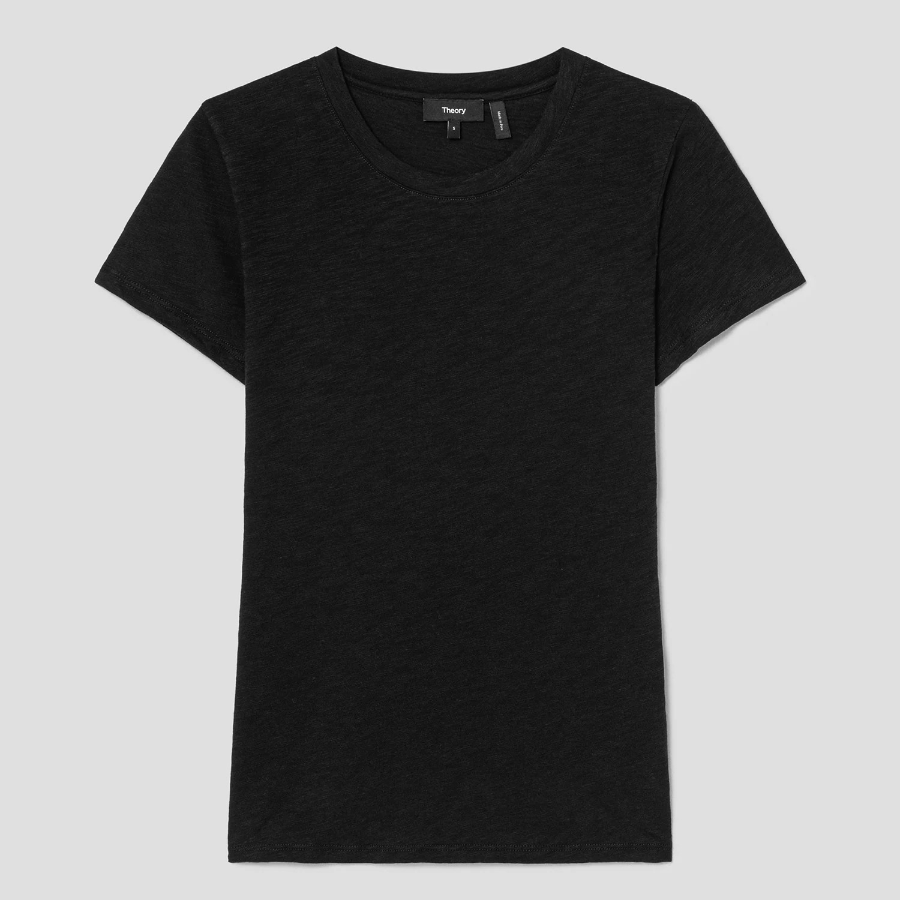 Theory Women Nebulous Rodiona Tee - Black
