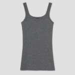 Theory Women Apex Cotton Bram Tank Top - Melange Grey