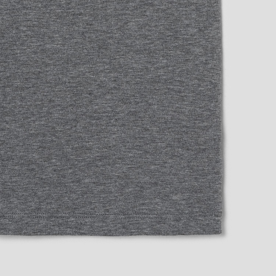 Theory Women Apex Cotton Bram Tank Top - Melange Grey