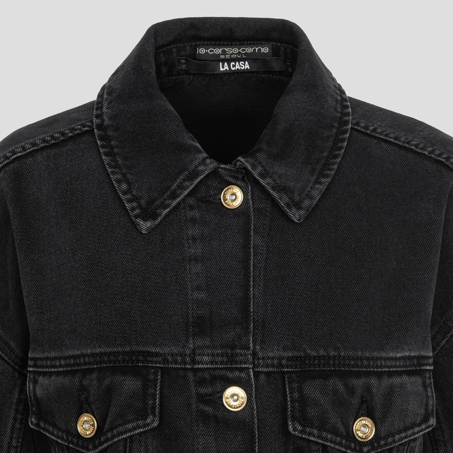 JACQUEMUS La Veste De-Nîmes - Black