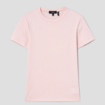 Theory Women Apex Cotton Tiny Tee - Blush