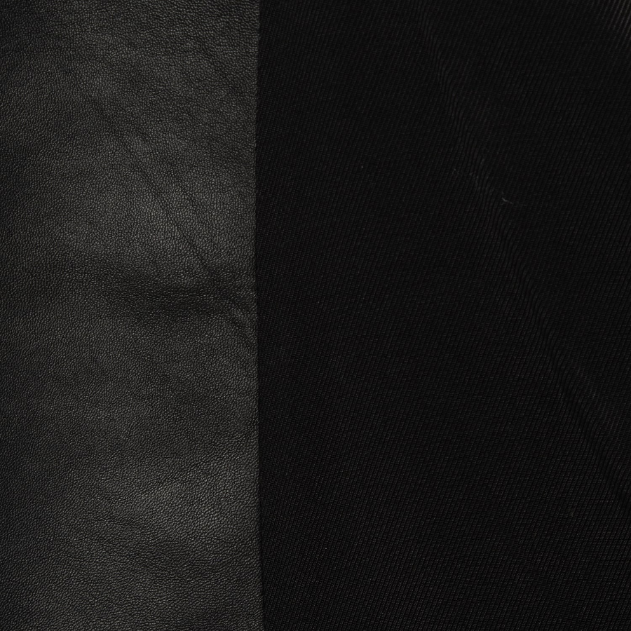 JACQUEMUS La Veste Tibau Cuir - Black