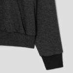 Theory Women Interlock Light Karenia Blouson Tee - Charcoal Melange