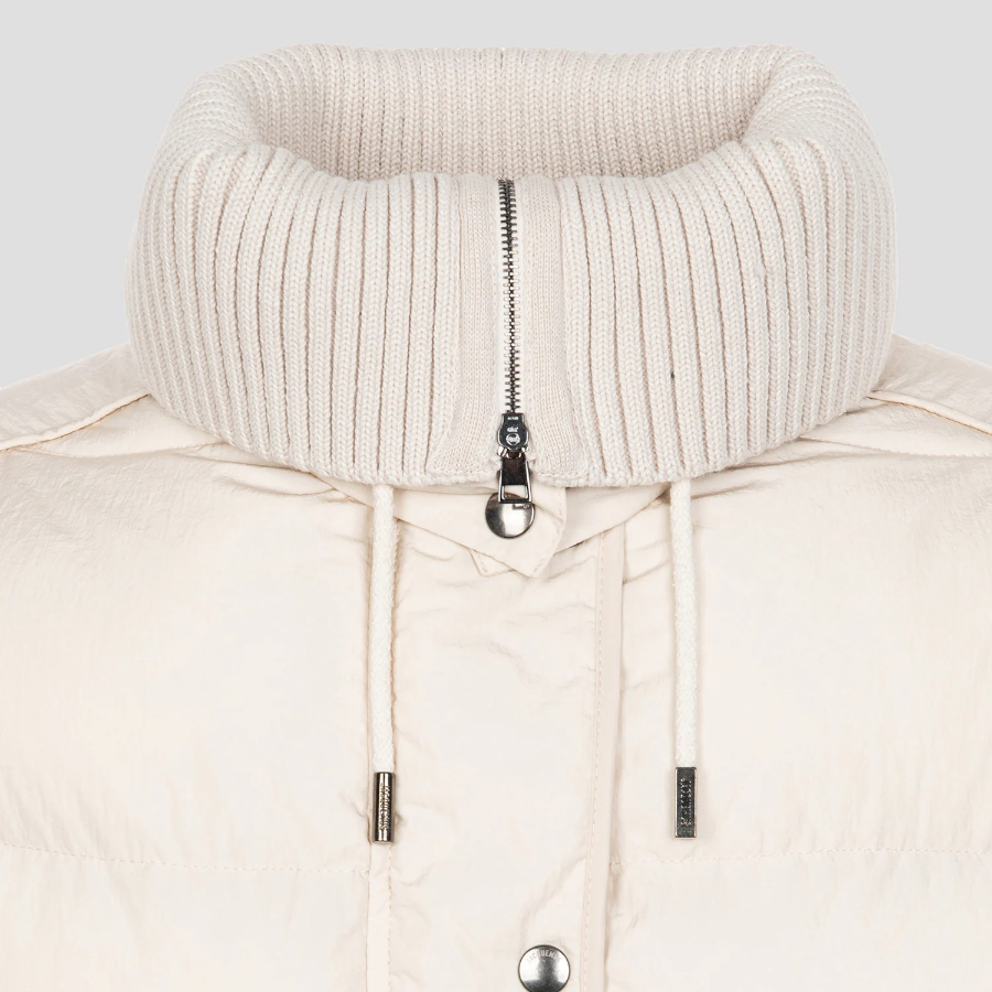 JACQUEMUS La Doudoune Caraco - Off-White