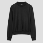 Theory Women Interlock Light Karenia Blouson Tee - Black