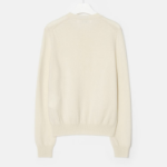 PLAY COMME DES GARÇONS (Unisex) White Heart Wappen Cardigan – White