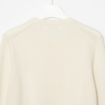 PLAY COMME DES GARÇONS (Unisex) White Heart Wappen Cardigan – White