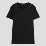 Theory Women Apex Cotton Easy Tee - Black
