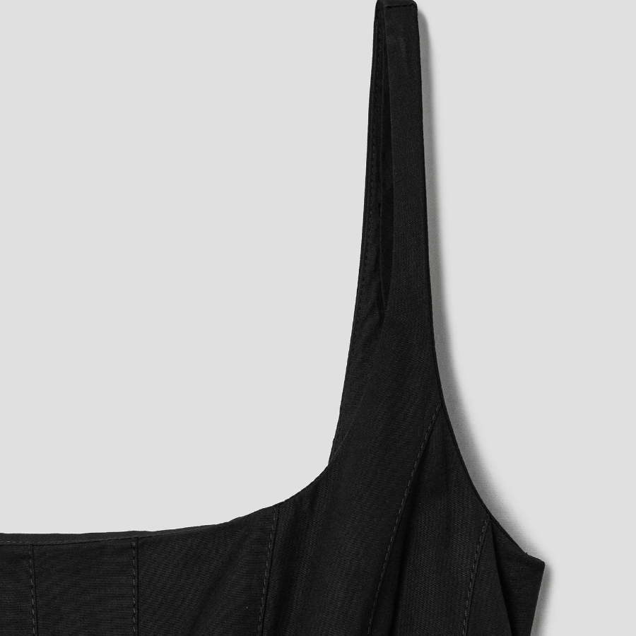 JACQUEMUS La Robe Agave - Black