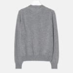 PLAY COMME DES GARÇONS (Unisex) Black Heart Wappen Cardigan – Grey